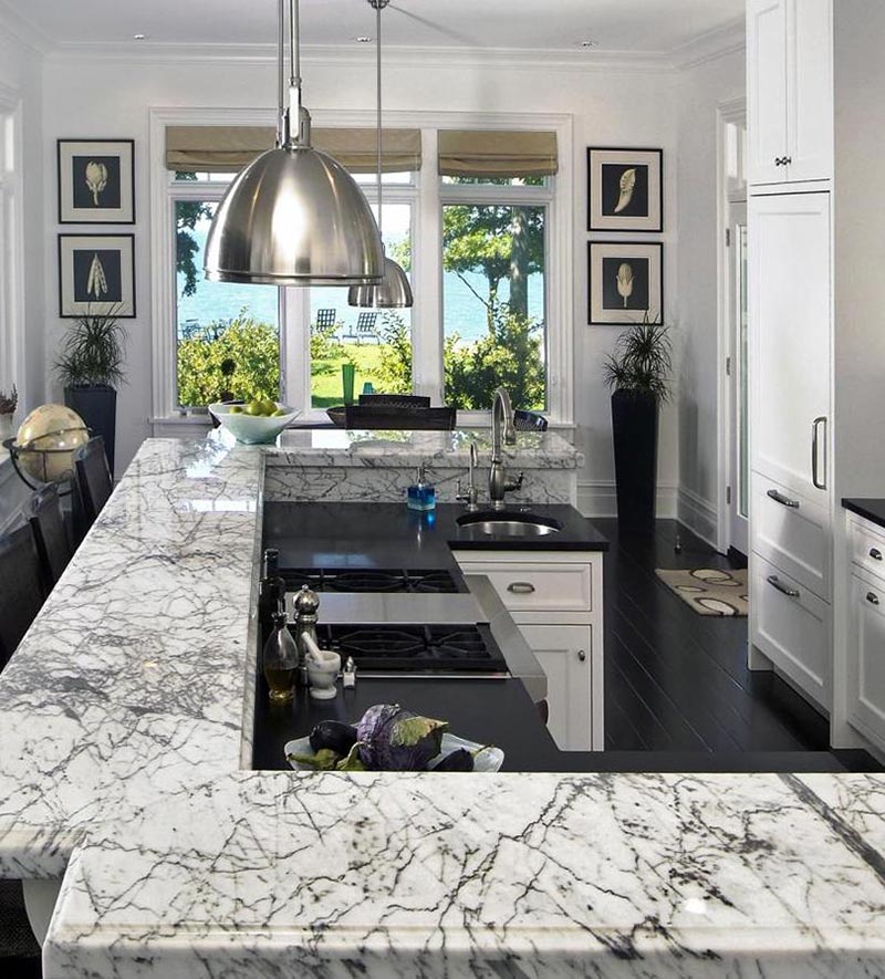 Elegantly Set-in Stone Marble