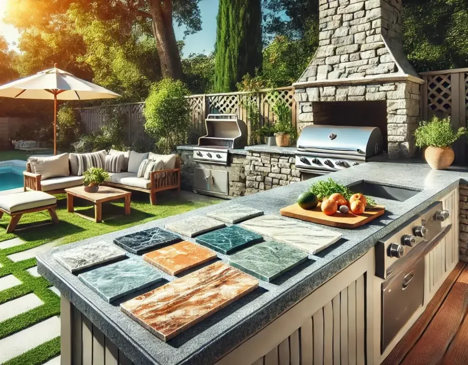 what is the best stone outdoor countertops